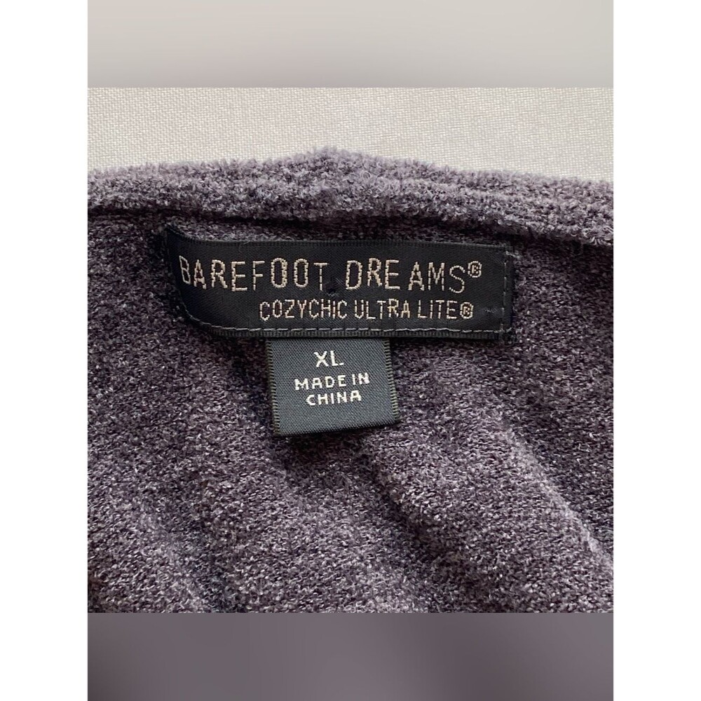 Barefoot Dreams Slate CozyChic Ultra Lite Knit Duster Cardigan Size Extra Large - Picture 13 of 16